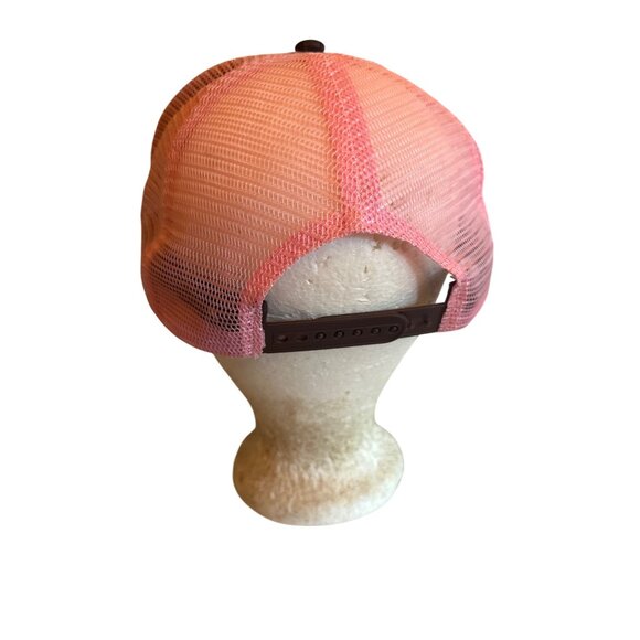 Pink Floyd Trucker Hat OSFM H3 Headwear Checkered & Pink Mesh Snapback - Picture 3 of 6